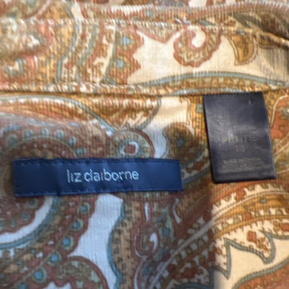 LIZ CLAIBORNE VINTAGE CORDUROY JACKET SZ 10 PETITE - Picture 6 of 7